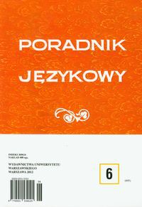 Poradnik językowy 6/2012