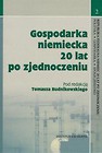 Gospodarka niemiecka 20 lat po zjednoczeniu
