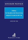 Firma w prawie prywatnym międzynarodowym