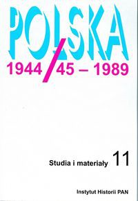 Polska 1944/45-1989
