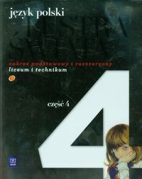 Lustra świata Język polski Podręcznik Część 4 Zakres podstawowy i rozszerzony