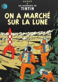 Tintin on a marche sur la lune