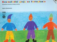 Krasnoludki grają na fortepianie z płytą DVD