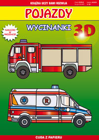 Pojazdy Wycinanki 3D