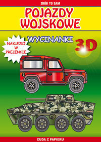 Pojazdy wojskowe Wycinanki 3D