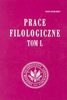 Prace filologiczne Tom L