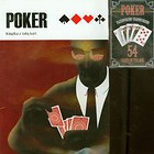 Poker Książka z talią kart brązowa