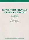 Nowa kodyfikacja prawa karnego Tom XXVII