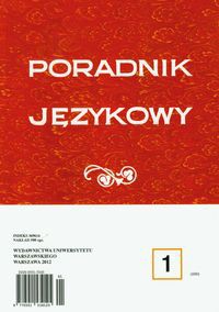 Poradnik językowy 1/2012