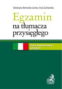 Egzamin na tłumacza przysięgłego Zbiór dokumentów włoskich