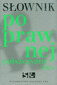 Słownik poprawnej polszczyzny PWN z płytą CD
