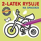 2-latek rysuje Na spacerze