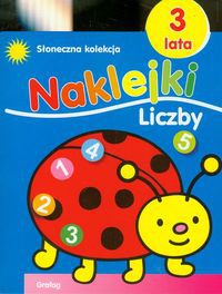 Słoneczna kolekcja 3 lata Naklejki liczby