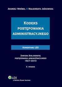 Kodeks postępowania administracyjnego Komentarz