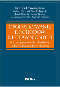 Opodatkowanie dochodów nieujawnionych