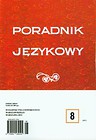 Poradnik językowy 8/2012