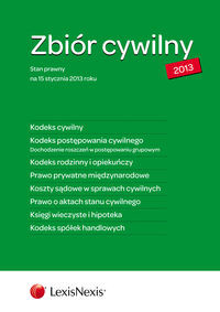 Zbiór cywilny 2013 Kodeks cywilny Kodeks postępowania cywilnego Dochodzenie roszczeń w postępowaniu