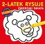 2 latek rysuje Zwierzaki świata