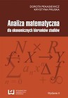 Analiza matematyczna dla ekonomicznych kierunków studiów