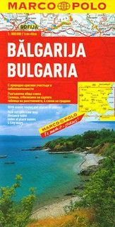 Bułgaria wersja niemiecka mapa Marco Polo