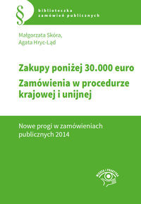 Zakupy poniżej 30 000 euro