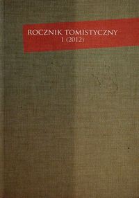 Rocznik Tomistyczny Tom 1