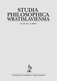 Studia philosophica wratislaviensia 3/2014