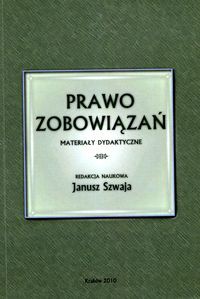 Prawo zobowiązań Materiały dydaktyczne