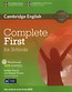 Complete First for Schools Workbook with Answers + CD