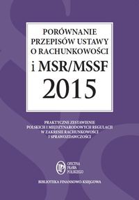 Porównanie przepisów ustawy o rachunkowości i MSR/MSSF 2015 + CD