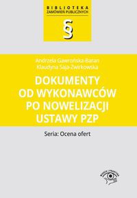 Dokumenty od wykonawców po nowelizacji ustawy Pzp