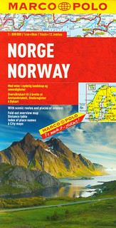 Norwegia wersja niemiecka mapa Marco Polo
