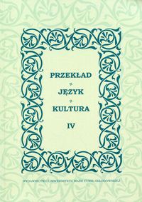 Przekład Język Kultura IV