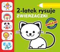 2-latek rysuje Zwierzaczki