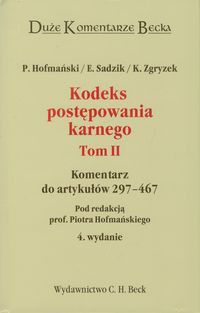 Kodeks postępowania karnego Tom 2