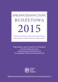 Sprawozdawczość budżetowa 2015