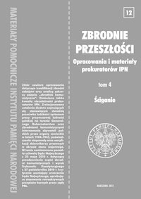 Zbrodnie przeszłości Tom 4 Ściganie