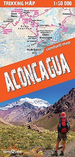 Aconcagua Laminowana mapa trekingowa 1:50 000