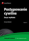 Postępowanie cywilne Zarys wykładu