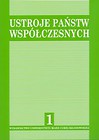 Ustroje państw współczesnych Tom 1