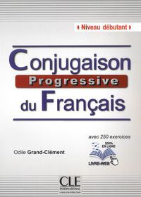 Conjugaison progressive du francais 2ed debiutant książka + Cd audio