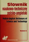 Słownik naukowo-techniczny polsko-angielski