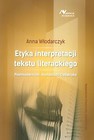 Etyka interpretacji tekstu literackiego