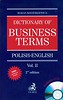 Dictionary of Business Terms Polish English Tom 2 + CD