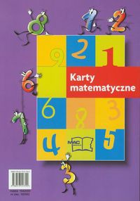 Karty matematyczne Szkoła sześciolatka