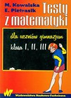 Testy z matematyki dla uczniów gimnazjum