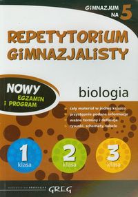 Repetytorium gimnazjalisty Biologia Gimnazjum na 5