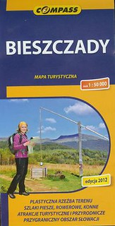 Bieszczady Mapa turystyczna 1:50 000