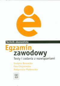 Egzamin zawodowy Technik ekonomista Testy i zadania z rozwiązaniami