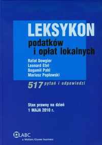 Leksykon podatków i opłat lokalnych